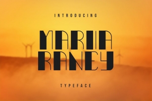 Maria Raney Awesome typeface Font Download