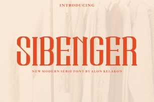 Sibenger Font Font Download