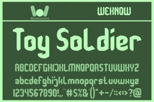 Toy Soldier Font Download