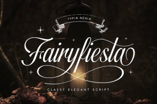 Fairyfiesta - Classic Elegant Copperplate Script Font Download