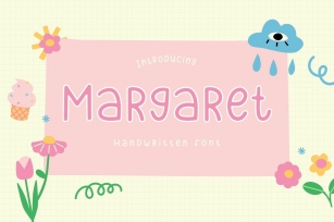 Margaret is a cute handwritten Font Download