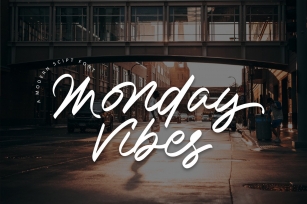 Monday Vibes Font Download