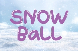 Snow Ball Font Download