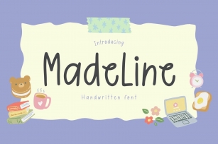 Madeline is a cute handwritten Font Download