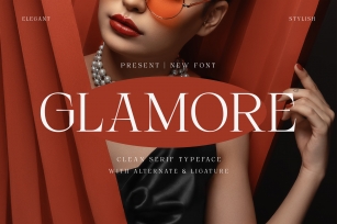 GLAMORE Trial Font Download