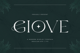 Giove - Trial Font Download