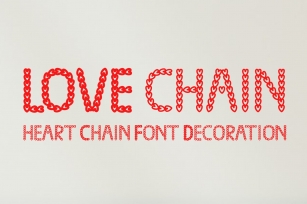 Love chain Font Download