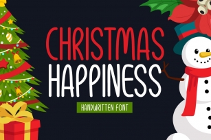 Christmas Happiness Font Download