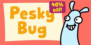 Pesky Bug Font Download