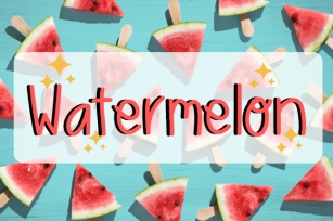 Watermelon Font Download