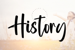 History Font Download