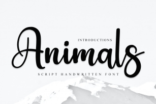 Animals Font Download