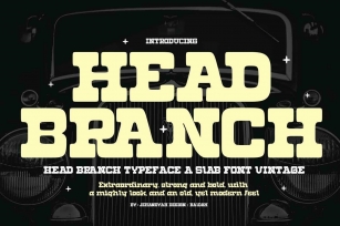 Head Branch Font Download