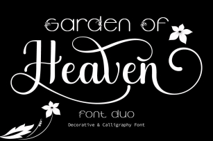 Garden of Heaven Font Download