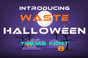 Halloween Waste Font Download