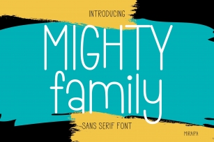 Mighty Family Font Download