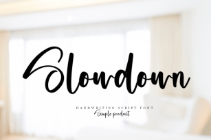 Slowdown Font Download