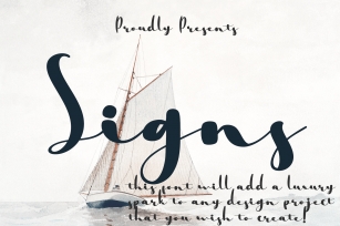Signs Font Download