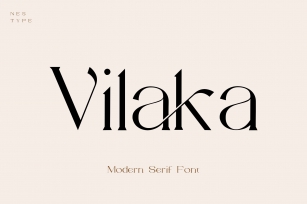 Vilaka Modern Serif Font Download