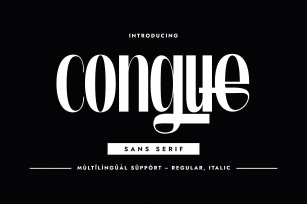 Congue Font Download