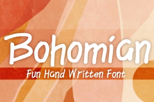 Bohomian Font Download