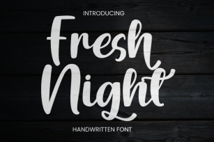 Fresh Night Font Download