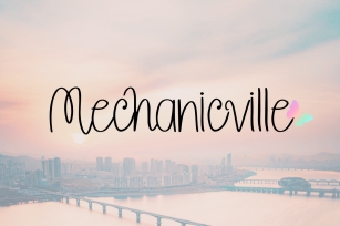Mechanicville Font Download