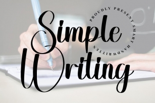 Simple Writing Font Download