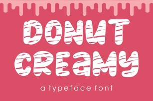Donut Creamy Font Download