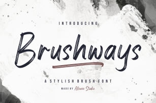 Brushways Font Download