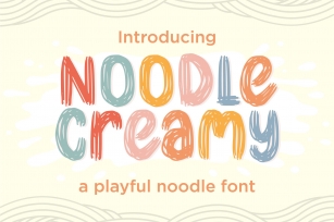Noodle Creamy Font Download