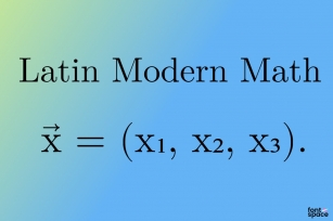 Latin Modern Math Font Download