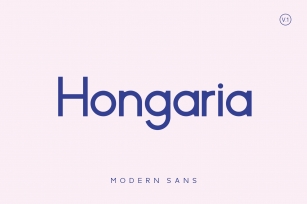Hongaria Modern and Future Sans Font Download