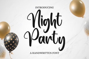 Night Party Font Download