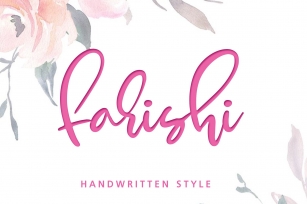 Farishi Natural Handwritten Font Download
