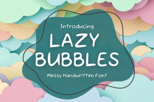 Lazy Bubbles Font Download