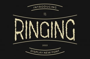 Ringing Font Download