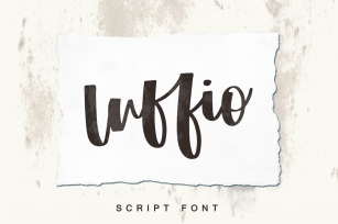luffio Script Bold Font Download
