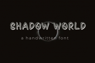 Shadow World Font Download