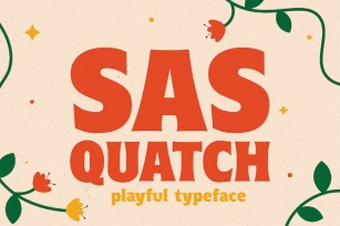 Sasquatch - Vintage Display Typeface Font Download