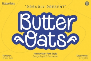 Butter Oats Font Download