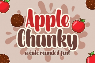 Apple Chunky a Cute Rounded Font Font Download