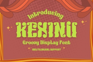 KEXINU | Groovy Retro Font Font Download