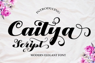 Caitya Script Font Download
