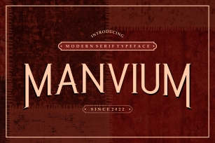 Manvium Font Download
