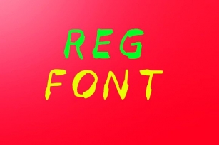 Reg Font Download