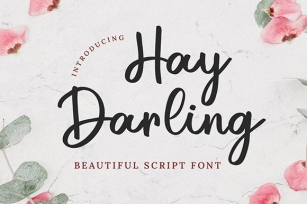 Hay Darling Font Download
