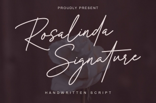 Rosalinda Signature Font Download