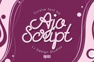 Ajo Script Font Download