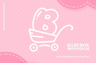 Babybox Monogram Font Download